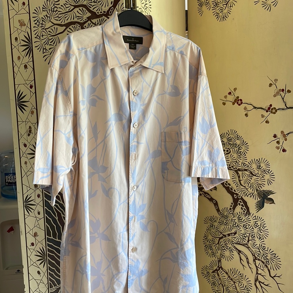 Ermenegildo Zegna XXL Short Sleeve Shirt